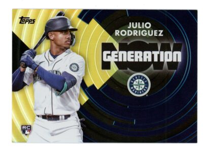 2022 Topps Generation Now Gold #GN62 Julio Rodriguez #14/75